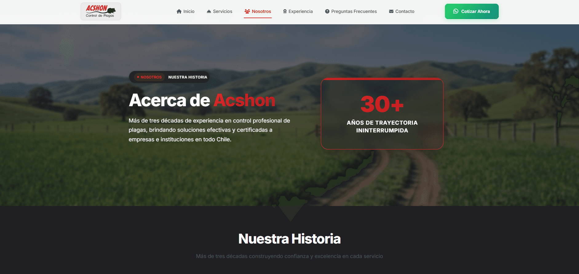 Acshon Website